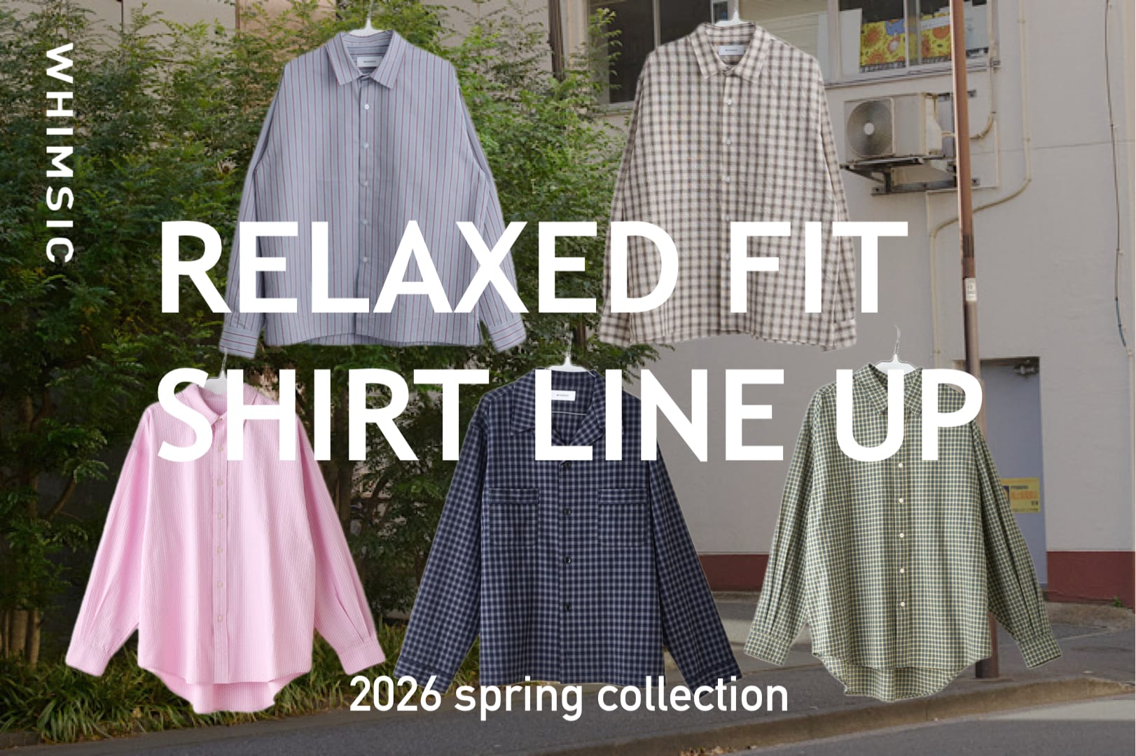 Kastane 【WHIMSIC】夏まで着たい！主役シャツLINE UP