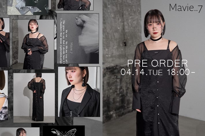 Remind me and forever 【04.14TUE 18:00 PRE ORDER】Mavie..7 26SS NEW LINE UP