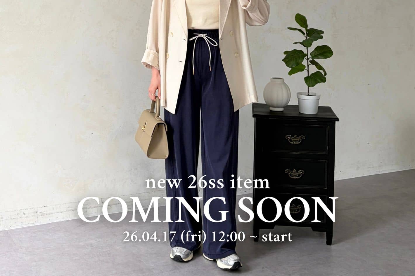 Chez toi  【 COMING SOON 】新作アイテムをご紹介♪