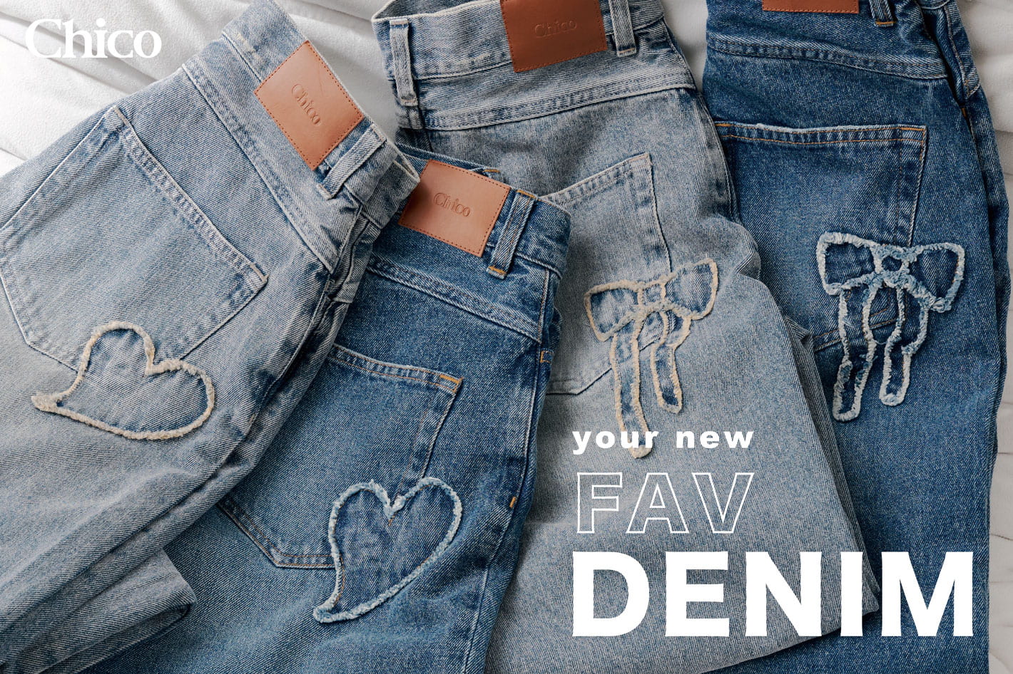 Chico 【迷ったらこれ！】春夏デニム決定版♡