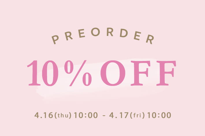 DISCOAT 【1日限り♪】PRE ORDER 10％OFF