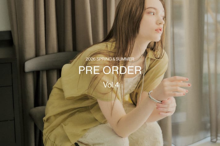 DOUDOU PREORDER vol.4 / 季節を繋ぐ、軽やかな一枚。