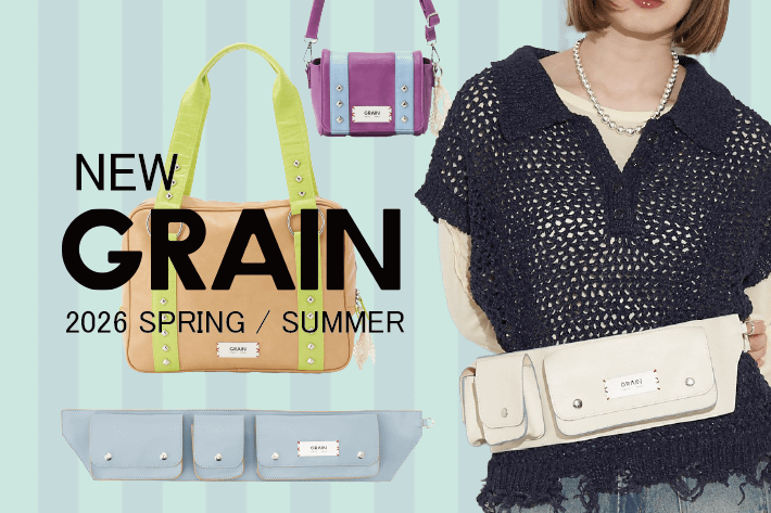 CIAOPANIC 【GRAIN】新作予約アイテム紹介♪