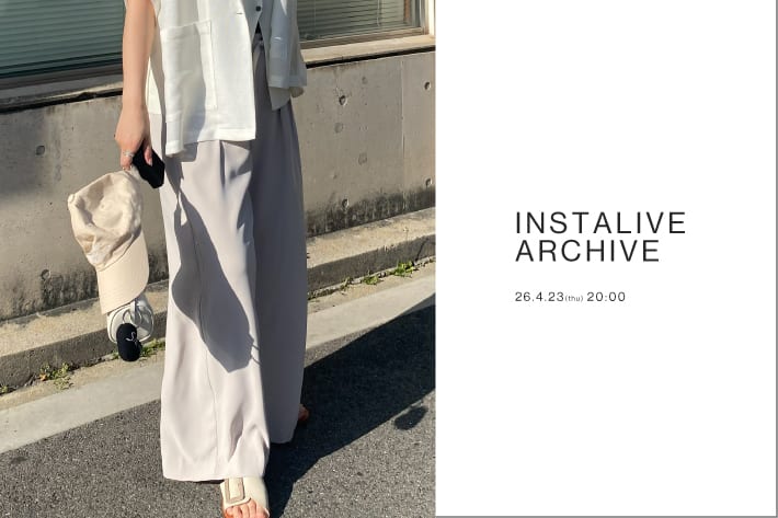 DOUDOU 【 Insta Live 配信 】4/23(木) 配信分 アーカイブ公開中！