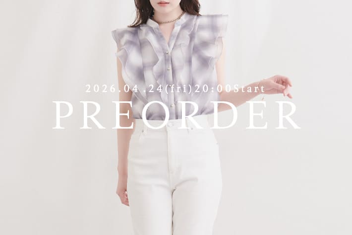 natural couture 【4.24(Fri) 20時販売！】新作アイテムのラインナップをご紹介！