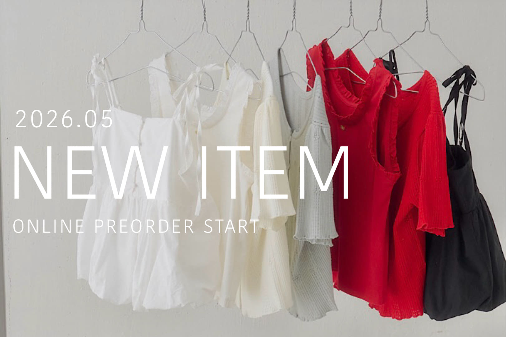 Kastane 【オンライン先行】5月の新作アイテム