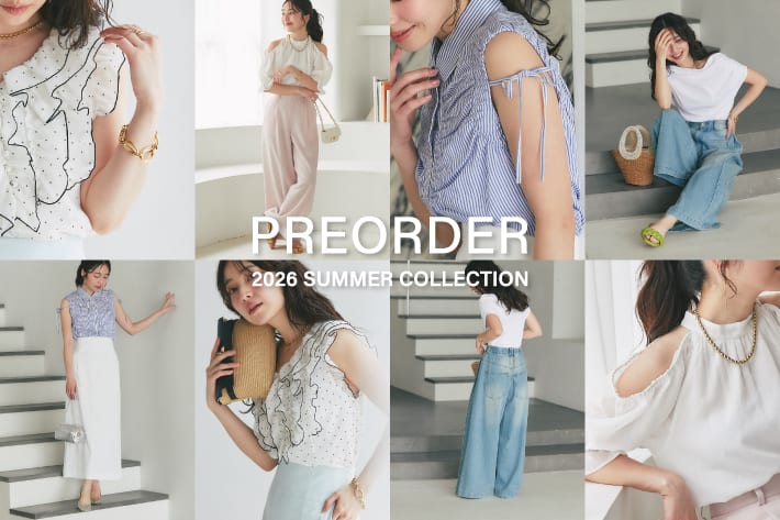 La boutique BonBon 【PREORDER】2026夏の新作先行予約販売スタート！