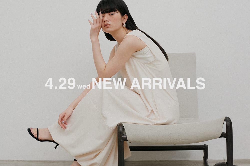LARUTA NEW ARRIVAL 《04.29 wed 新作アイテムをcheck》