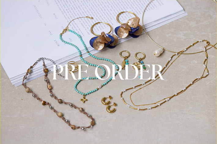 ear PAPILLONNER 4/30更新　6月入荷の新作アクセサリーが予約スタート！《Vol.1》