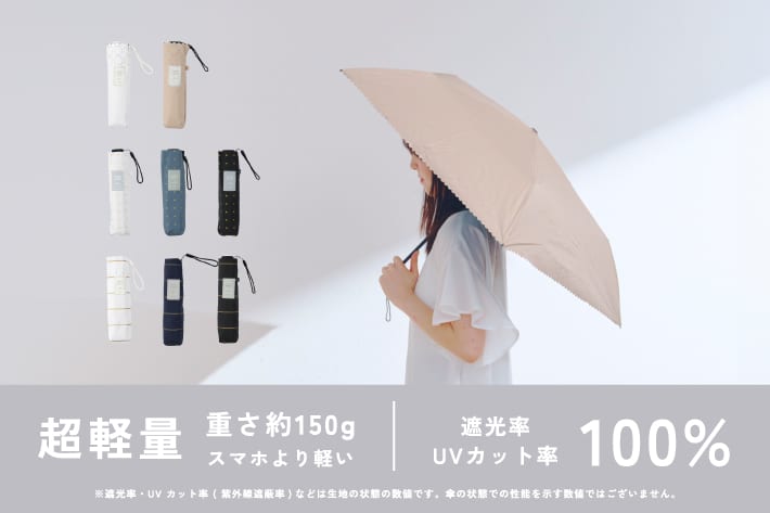 salut! 空模様に振り回されない傘選び