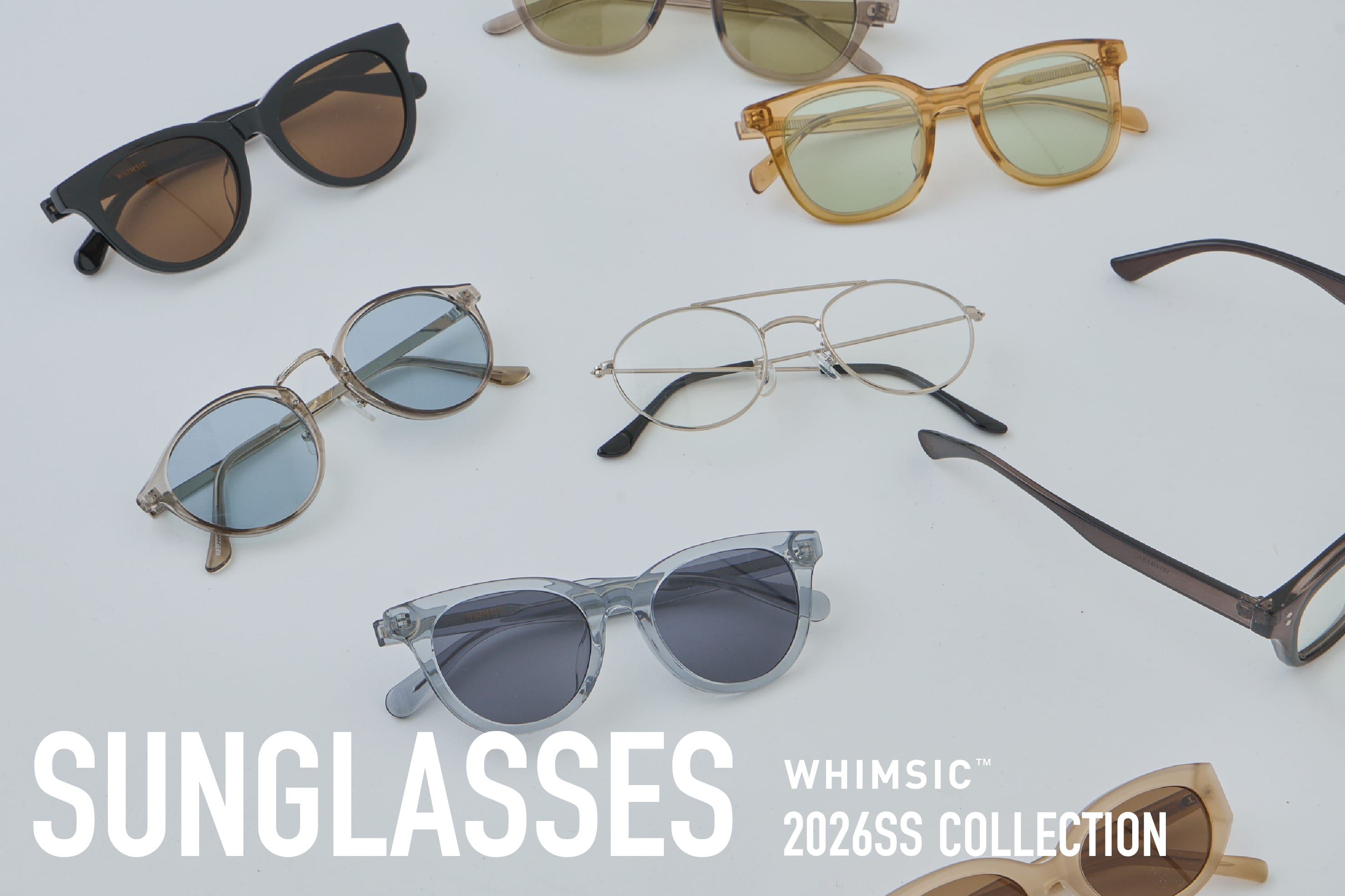 Kastane 【カラー別】COLORLENS SUNGLASSES LINEUP