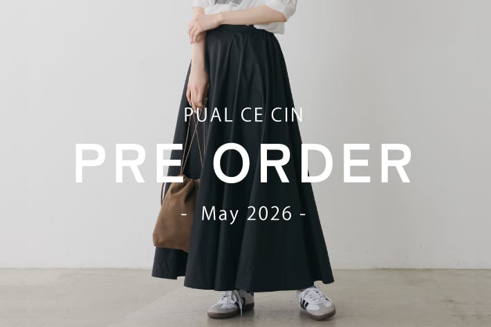 PUAL CE CIN 【5/5NEW】PRE ORDER - May-