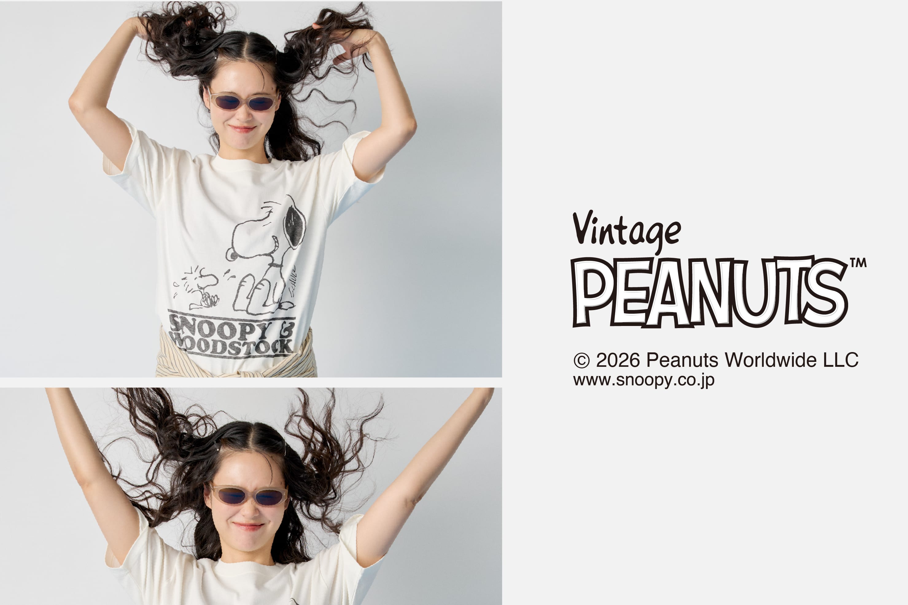 Kastane 【5/16(SAT)12:00~ PEANUTS×WHIMSIC】PRINT T-SHIRTS オンライン先行発売！
