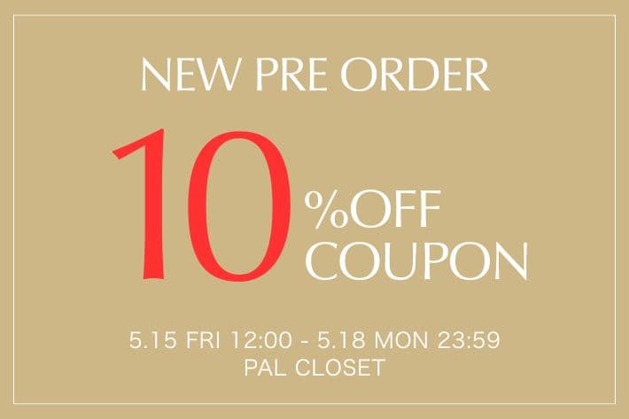 Omekashi 【5/18(月)23:59までの4日間限定！】新作予約アイテム10％OFF開催！