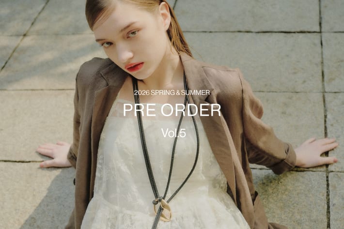 DOUDOU PREORDER vol.5 / 素材で魅せる、大人の夏。