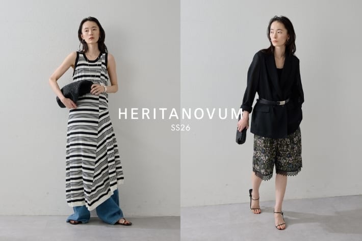 GALLARDAGALANTE 「HERITANOVUM」26SS最新コレクション予約スタート