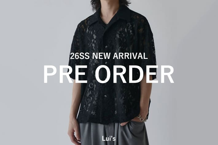 Lui's 【5/25更新】今週の新作アイテムはコレ‼
