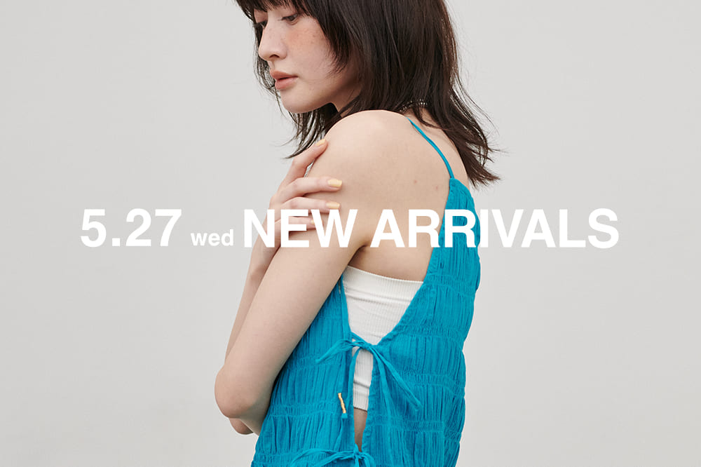 LARUTA NEW ARRIVAL 《05.27 wed 新作アイテムをcheck》
