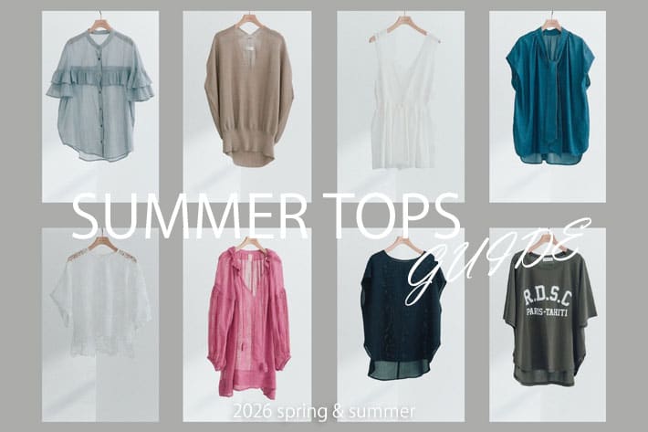 RIVE DROITE SUMMER TOPS GUIDE