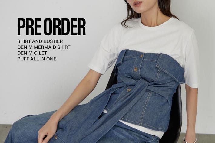 LOUNGEDRESS 5/29(金) 12:00～PRE ORDERスタート！