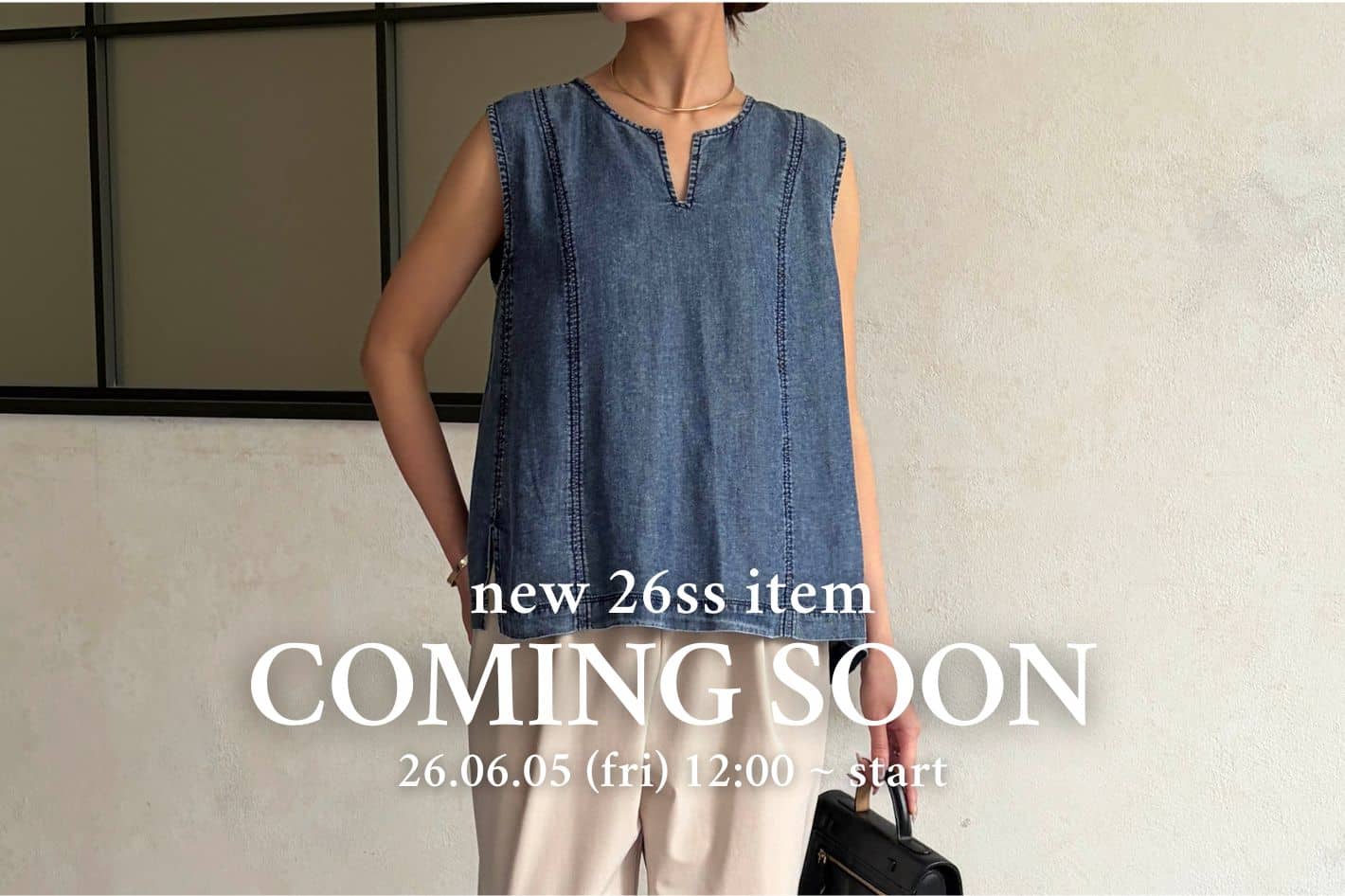 Chez toi  【 COMING SOON 】新作アイテムをご紹介♪
