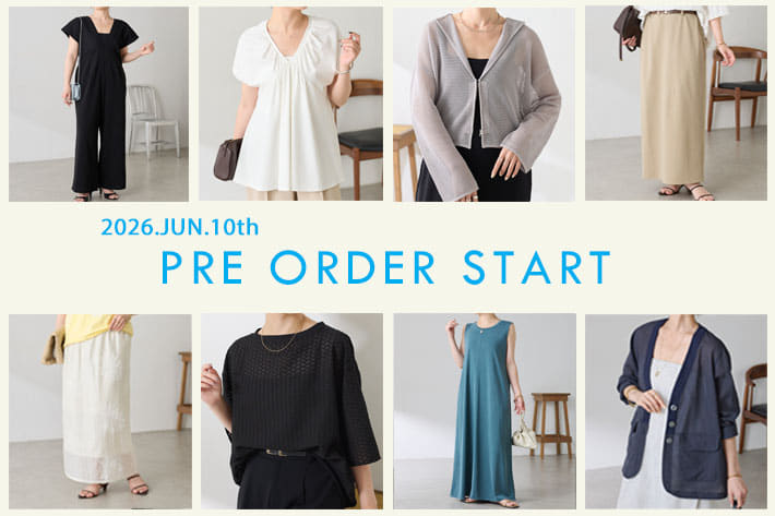 COLLAGE GALLARDAGALANTE 6.10(水) 夏の新作アイテム予約販売スタート！