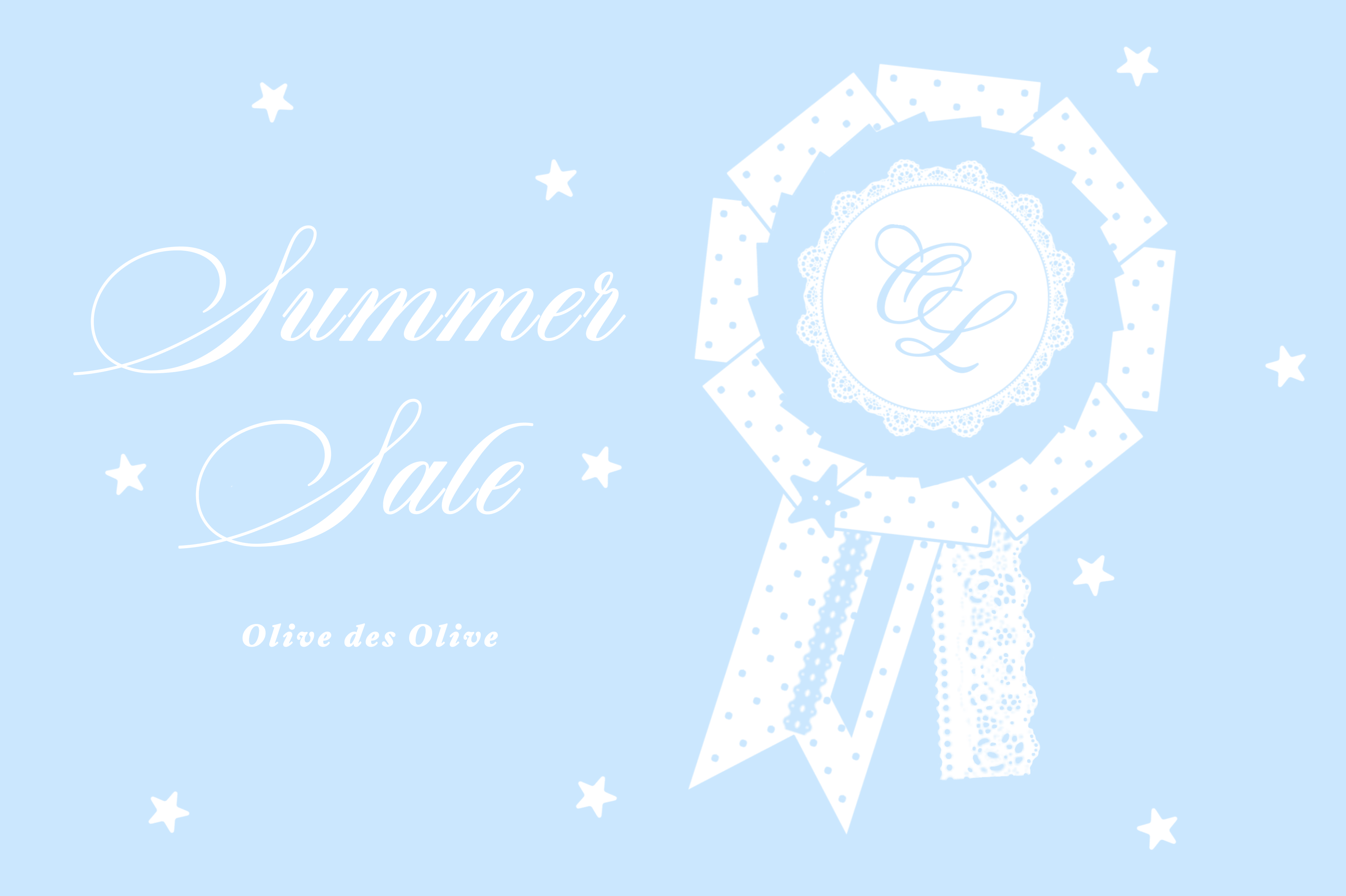 OLIVE des OLIVE 【MAX70%！】SUMMER SALE！