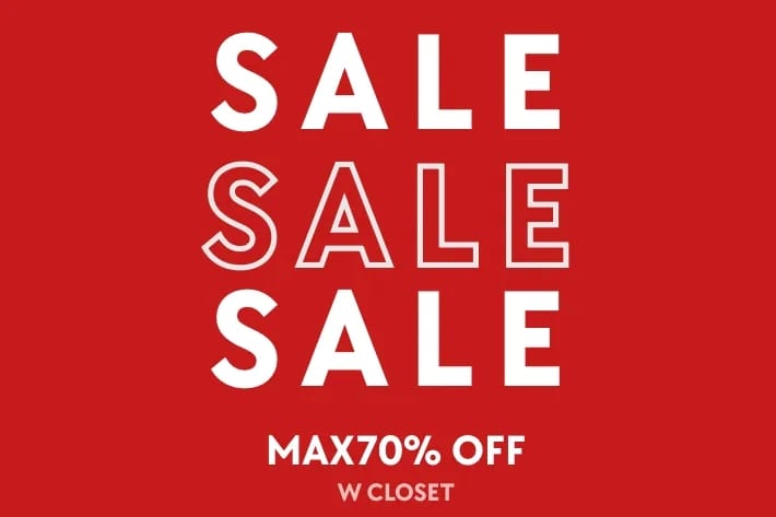 w closet 【SALE】MAX70％OFF！