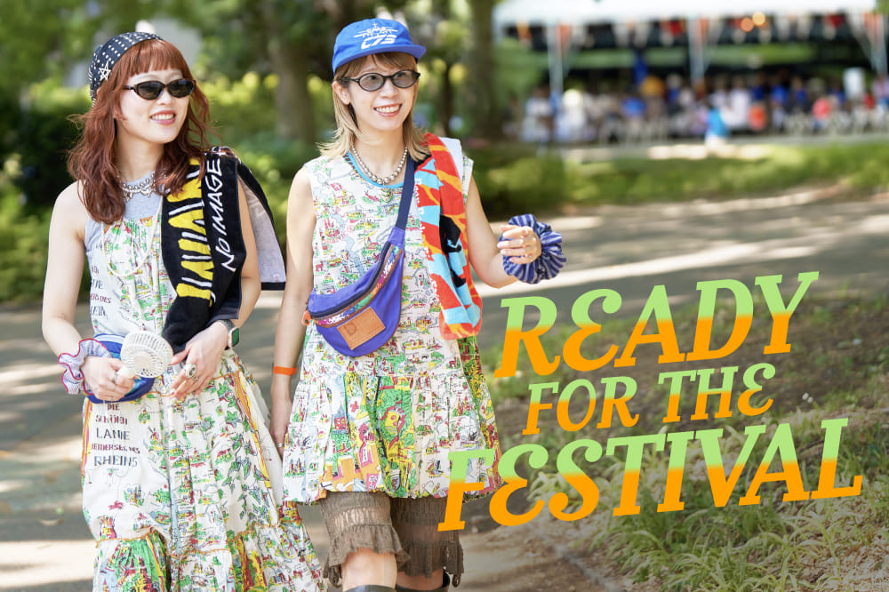 CIAOPANIC READY FOR THE FESTIVAL！