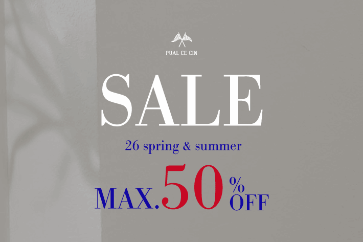 PUAL CE CIN 【PUAL CE CIN】2026 SUMMER SALE