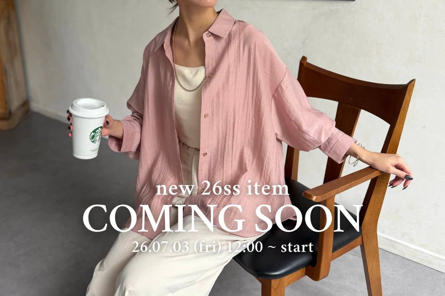 Chez toi  【 COMING SOON 】新作アイテムをご紹介♪