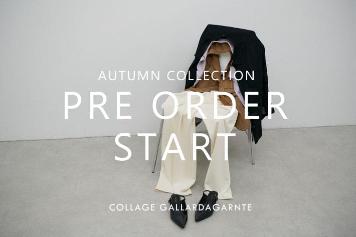 COLLAGE GALLARDAGALANTE 7.1(水) 新作アイテム予約販売スタート！