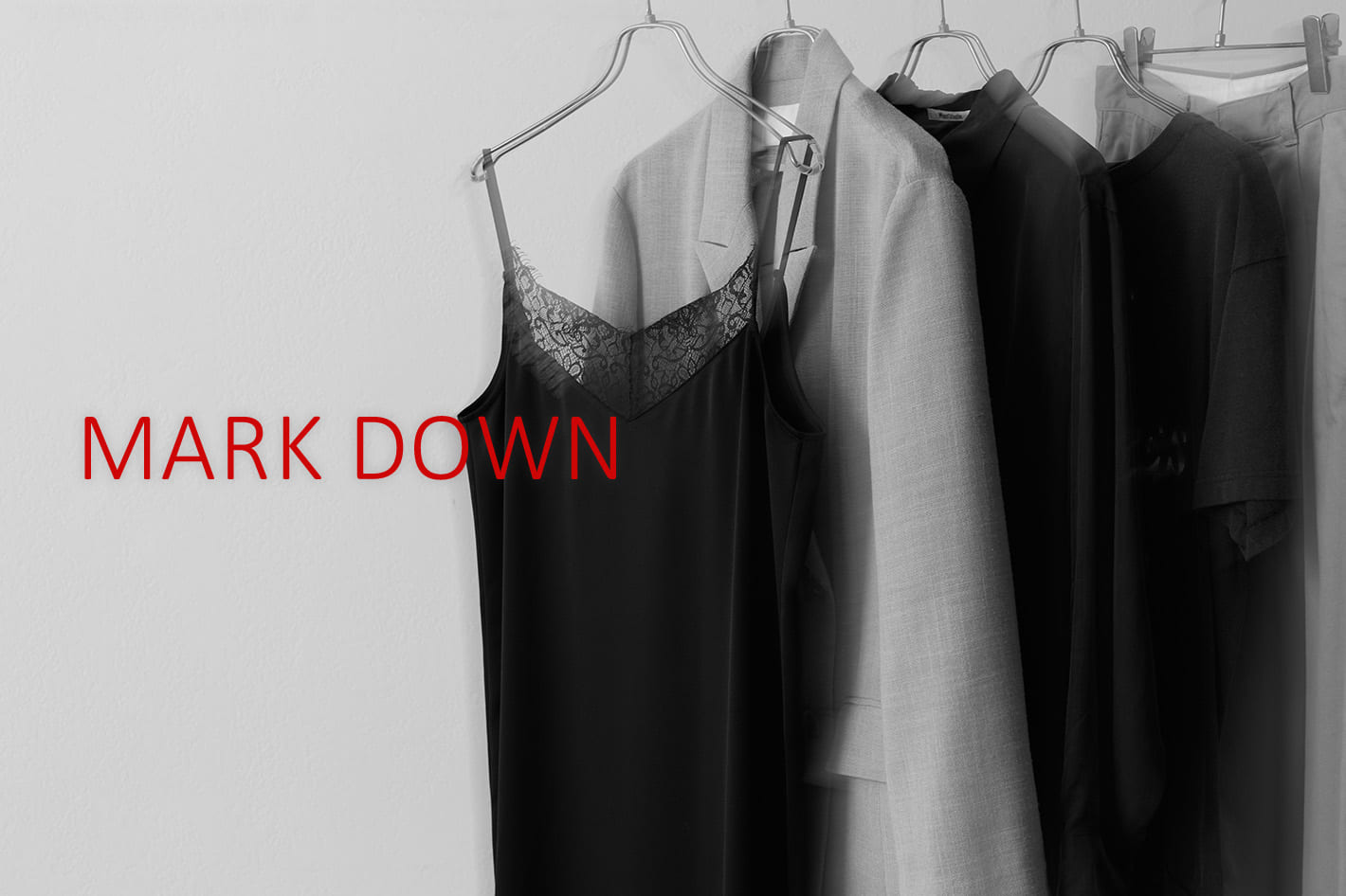 Whim Gazette 【MARK DOWN】マークダウンになったセールアイテムをチェック！