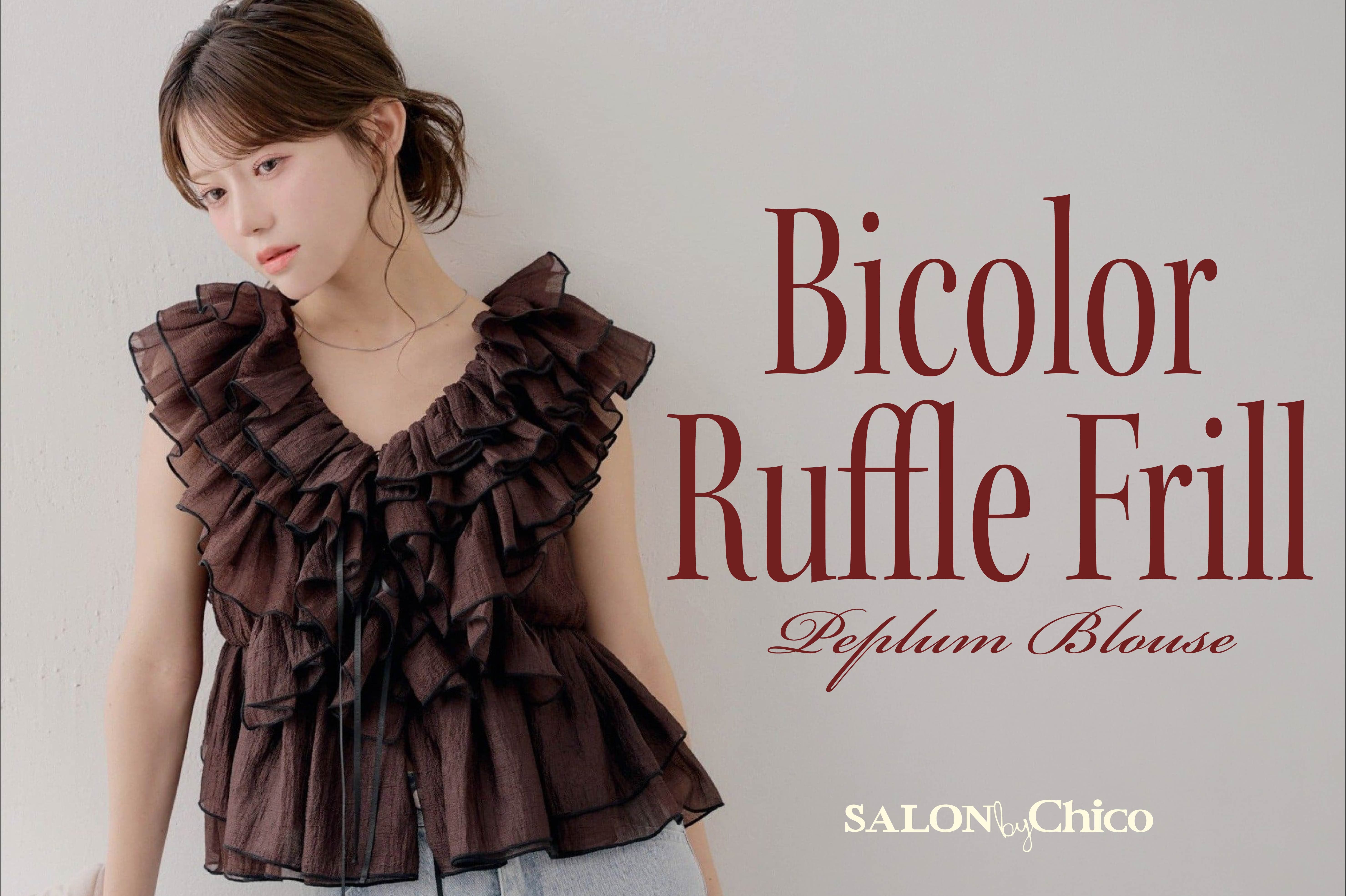 Chico 【SNSで話題！】SALON by Chicoの大人気ブラウスはこれ♡ 