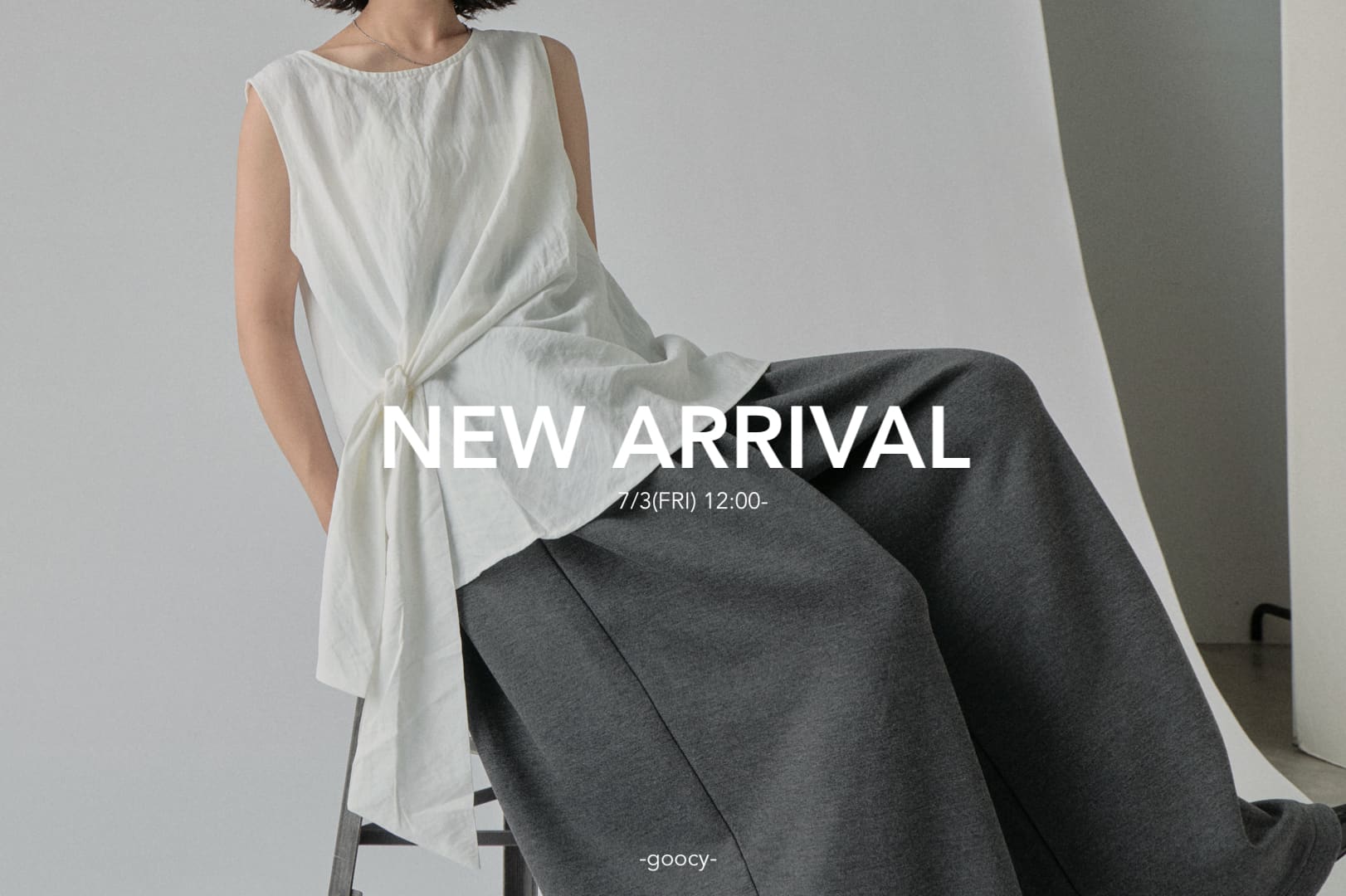 -goocy- 【1枚でこなれ感を引き出す】NEW ARRIVAL