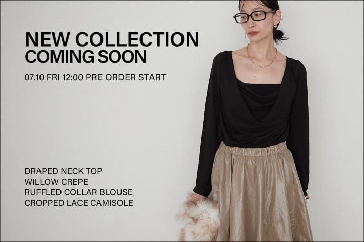 LOUNGEDRESS 7/10(金) 12:00～PRE ORDER開始のアイテムを先見せ！