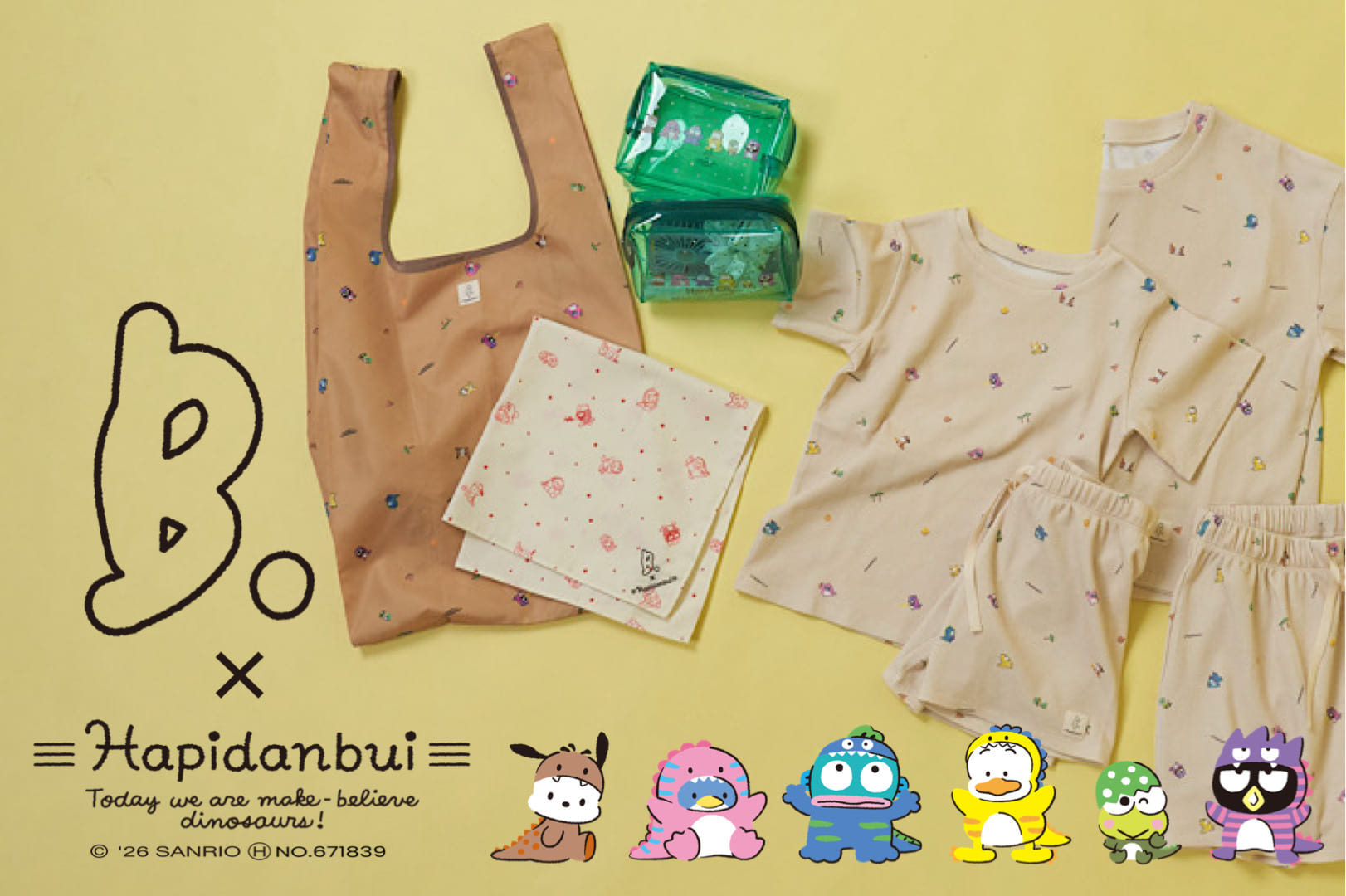 Kastane 【7.10(fri)～順次発売】HAPIDANBUI × B Kastane コラボアイテム
