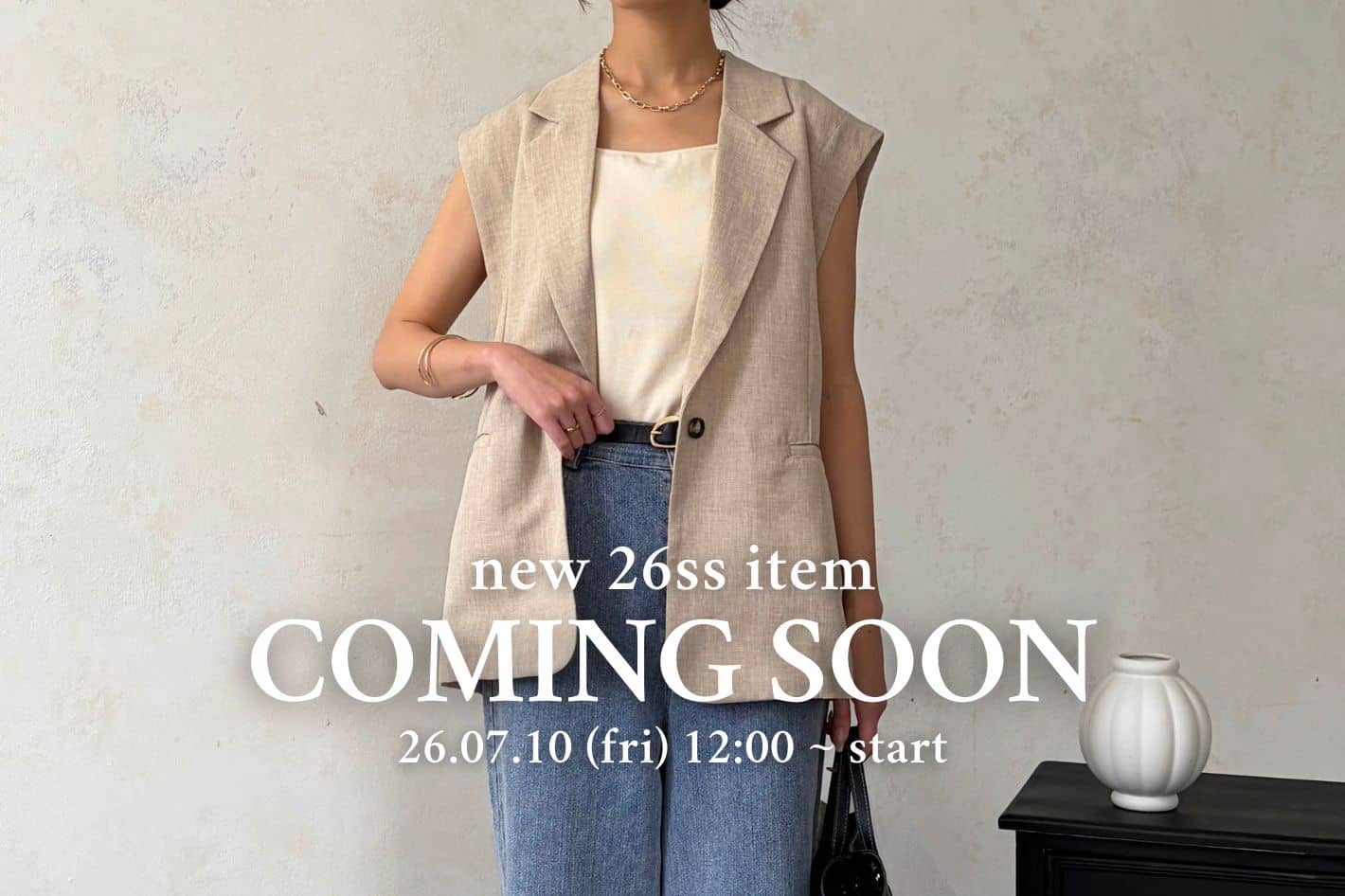 Chez toi  【 COMING SOON 】新作アイテムをご紹介♪