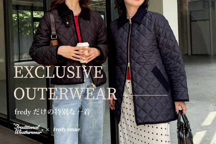 FREDY & GLOSTER TRADITIONAL WEATHERWEAR×fredy | fredyだけの特別な一着