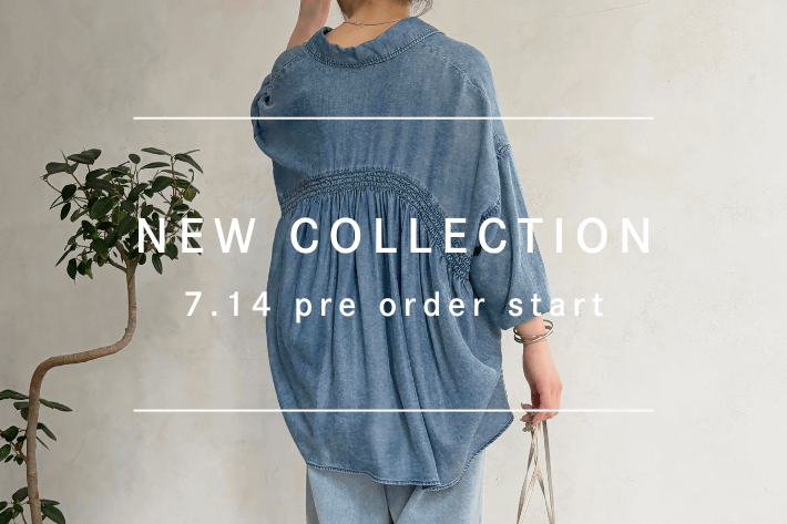 Jena　espace merveilleux 【NEW ARRIVAL】7/14(火)11時発売の新作予約商品をご紹介！