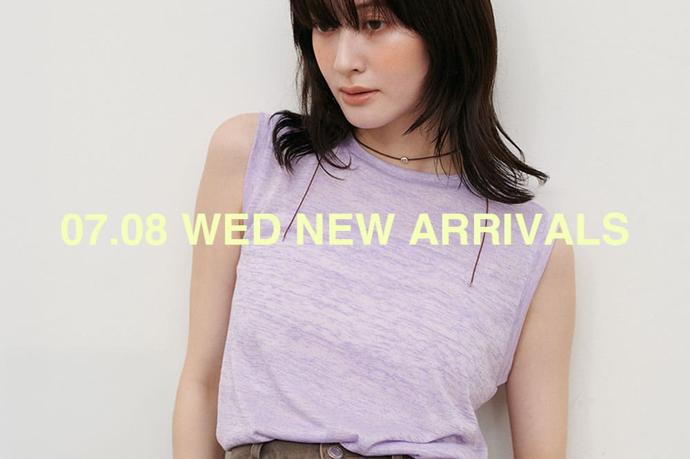 LARUTA NEW ARRIVAL 《07.08 wed 新作アイテムをcheck》