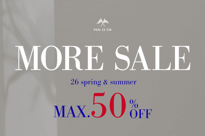 PUAL CE CIN 【PUAL CE CIN】2026 SUMMER SALE