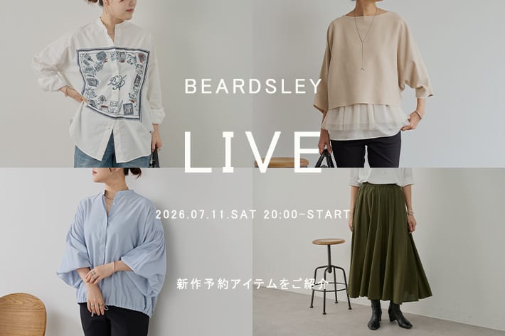 BEARDSLEY 7/11【20:00-】LIVE配信スタート
