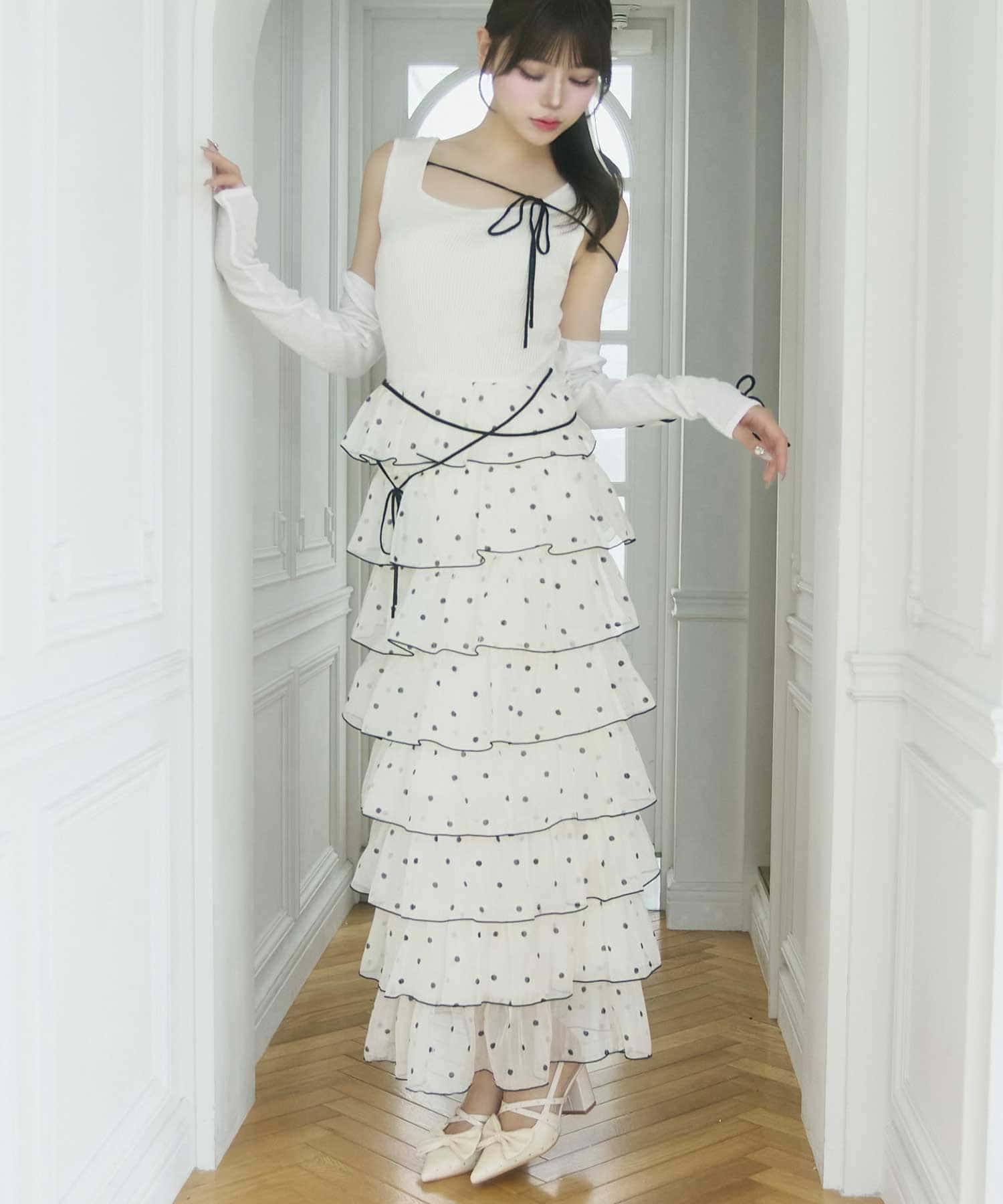 Multi Tiered Frill Onepiece