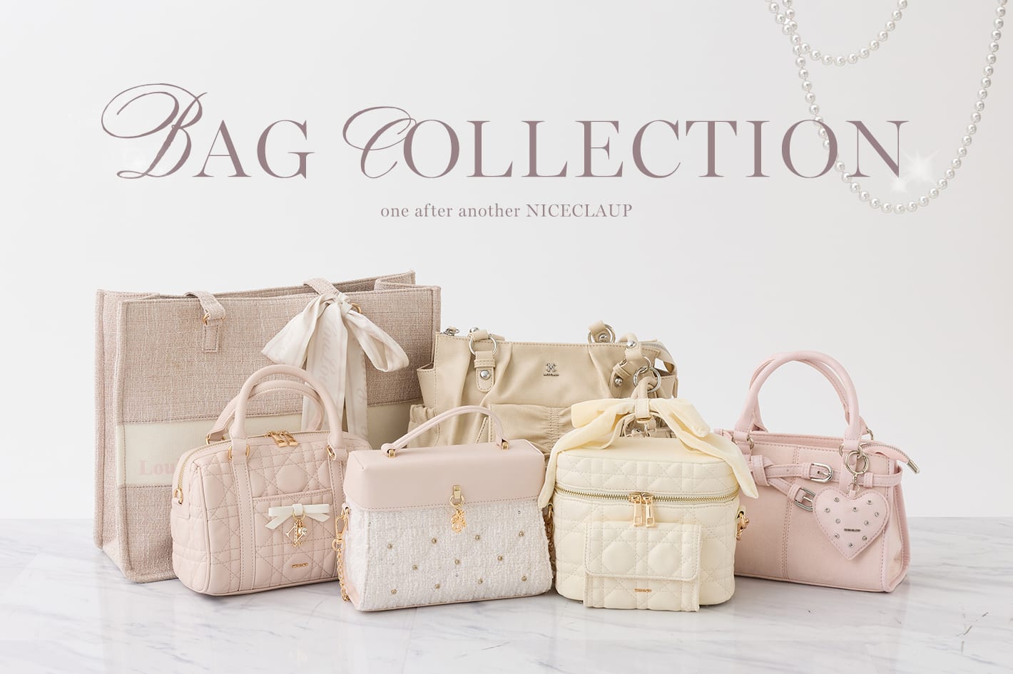 one after another NICE CLAUP 【持つだけで気分上がる♡】バッグコレクション