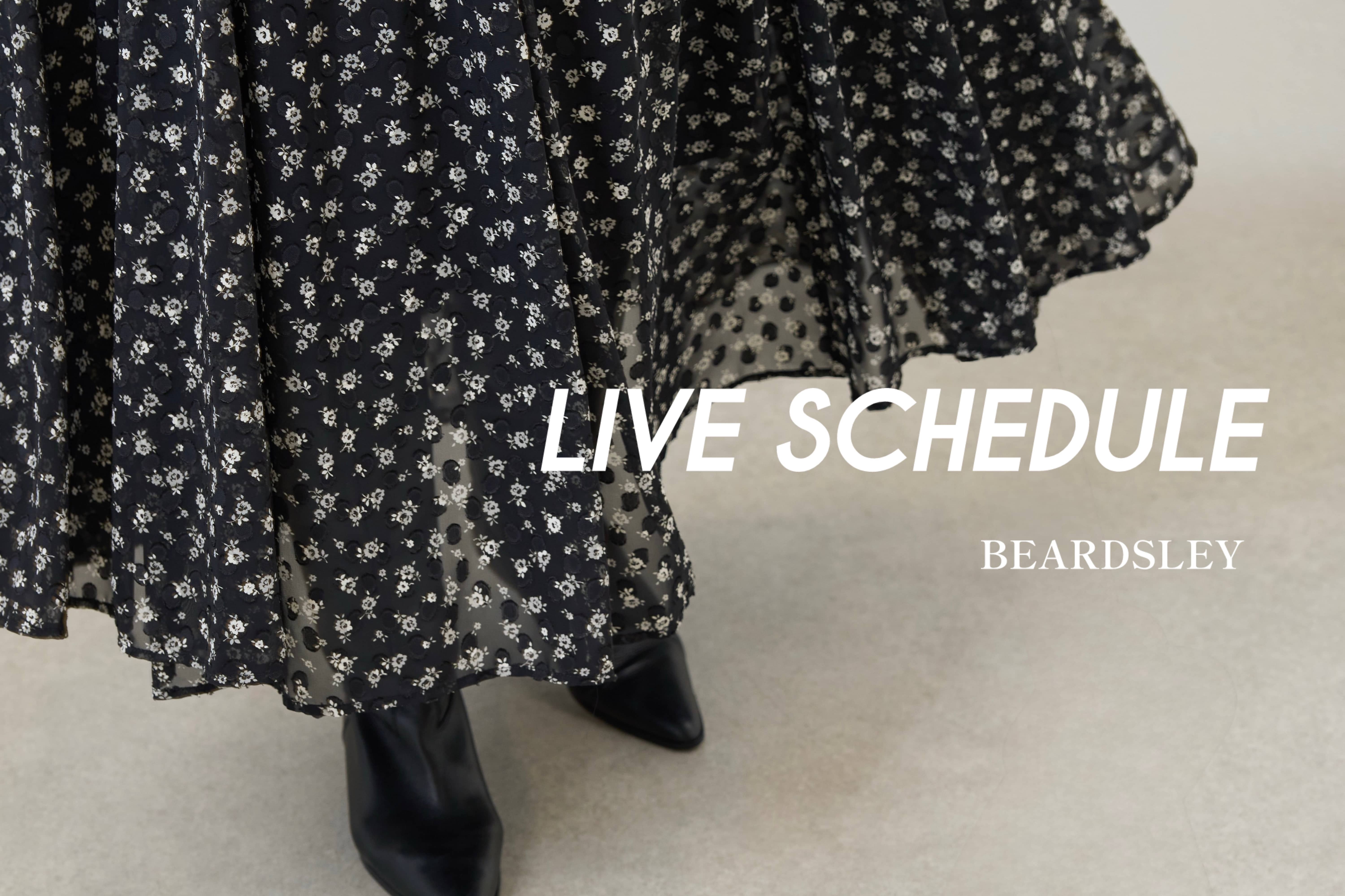 BEARDSLEY 今週のLIVE配信スケジュール