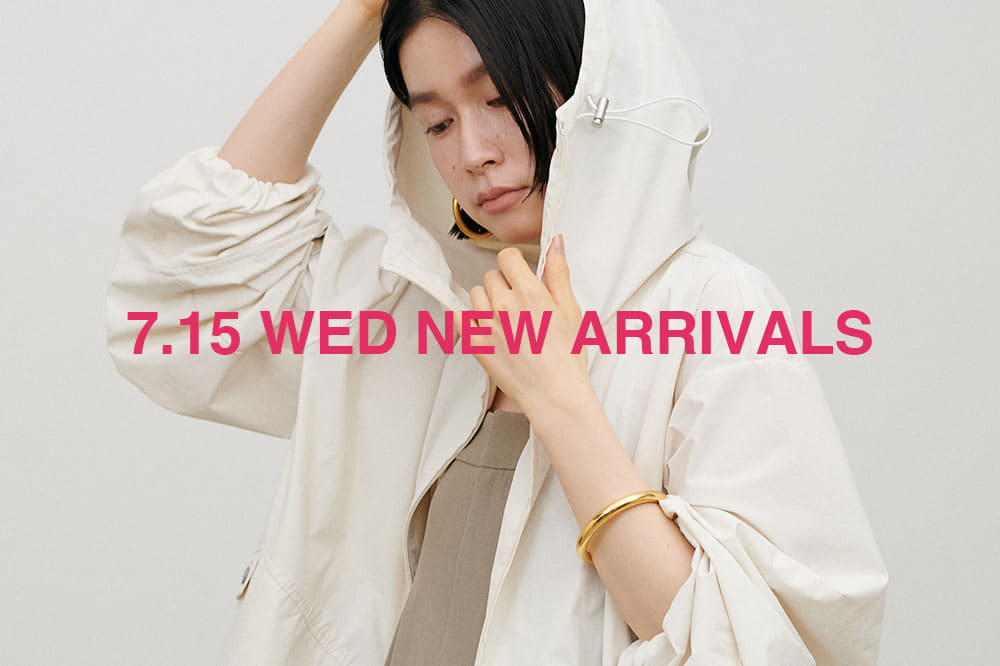 LARUTA NEW ARRIVAL 《07.15 wed 新作アイテムをcheck》