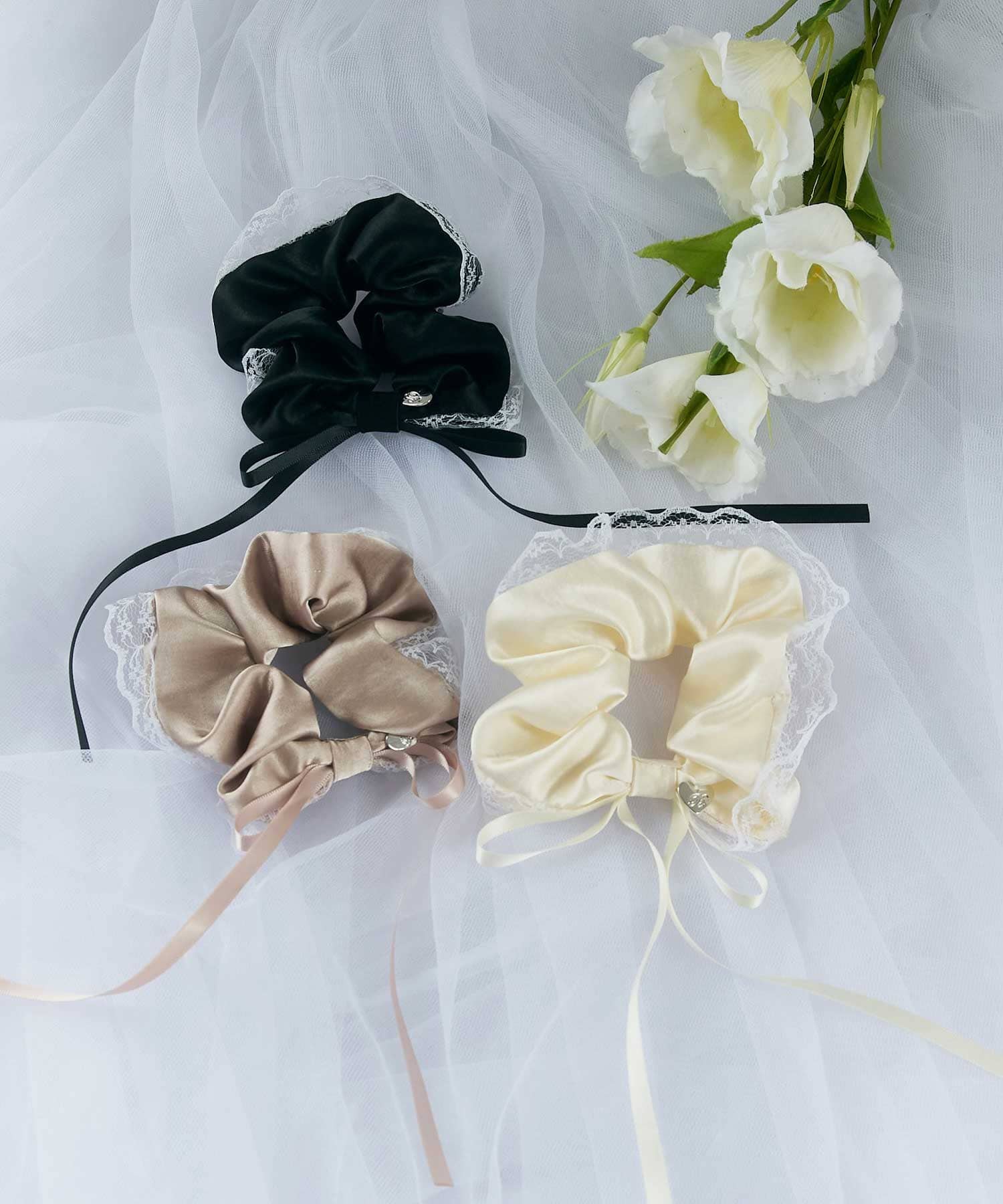 Ribbon Satin Chouchou