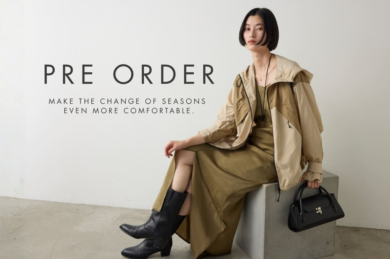 GALLARDAGALANTE 【PRE ORDER】装いを変える、初秋コレクション