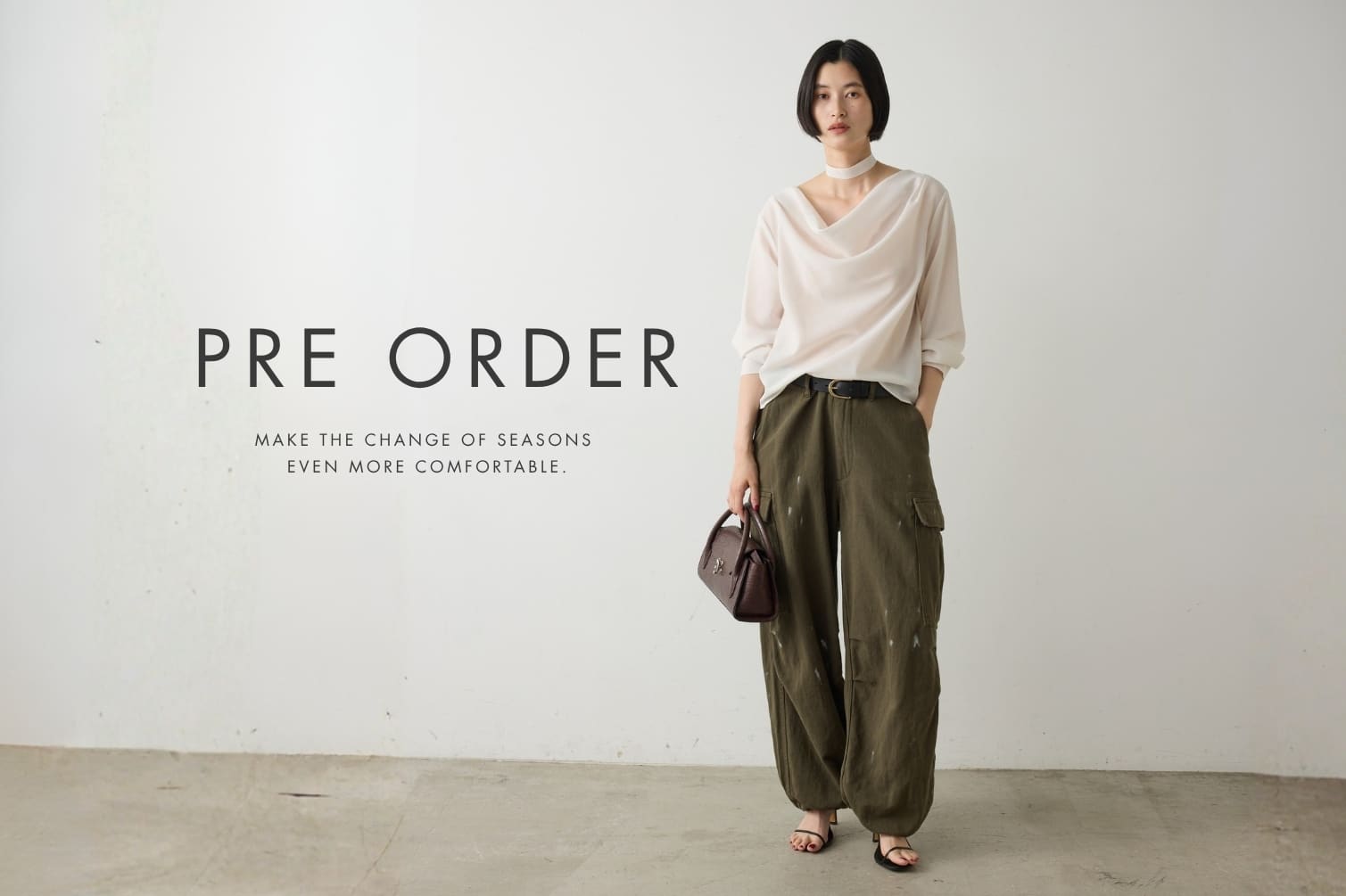 GALLARDAGALANTE 【PRE ORDER】装いを変える、初秋コレクション